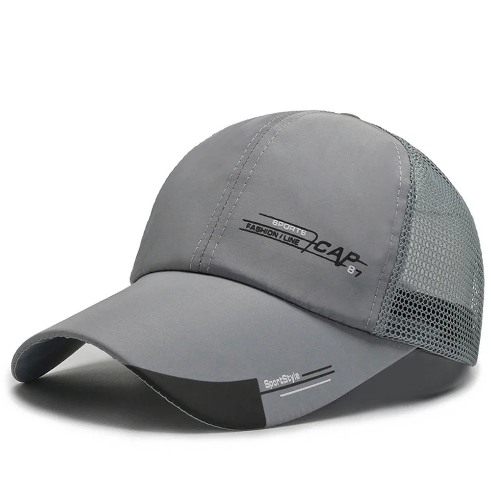 Men/Women Baseball Cap Label-Stick Sunhat Outdoor Breathable Hip-Hop Baseball Hats Casquette Adjustable Multicolor Sports Cap