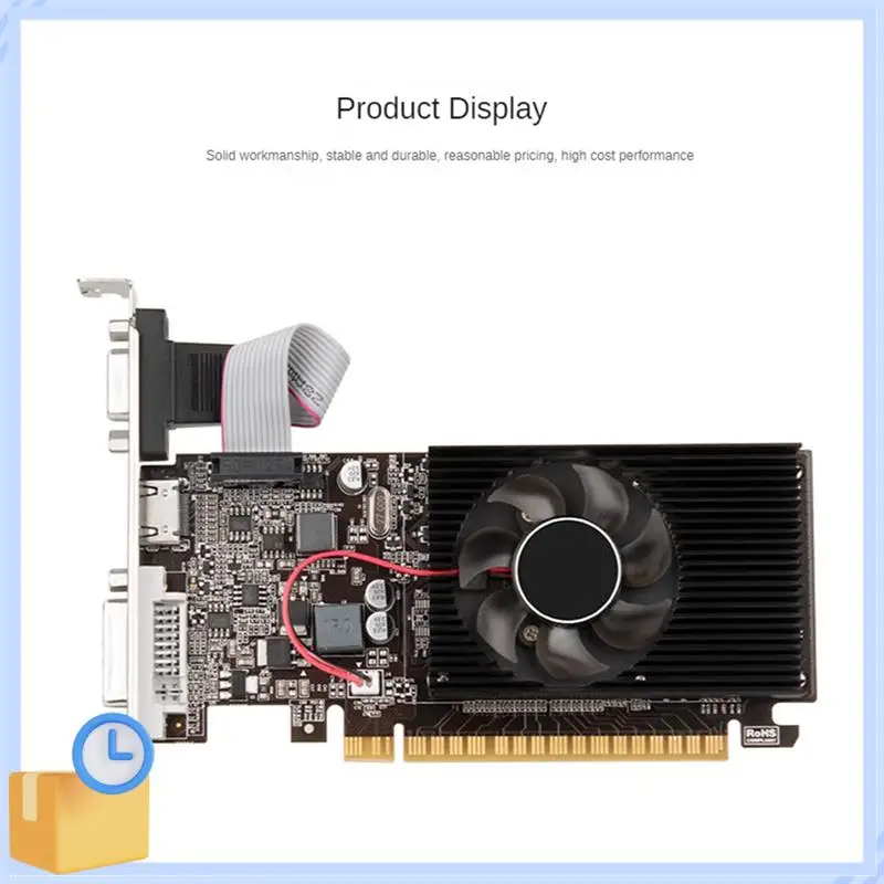 

Популярные 1 шт. GT610 1 ГБ графический компьютер настольный игровой маленький корпус памяти DDR3 видеокарта VGA