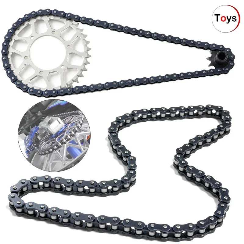 Rolo de corrente de aço manganês 70 para motocicleta LOSI 1/4 Promoto Mx LOS 262000   Losi Promoto