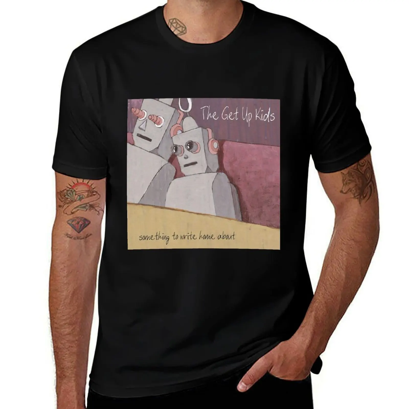 The Get Up Kids Something To Write Home About Album Cover T-Shirt t shirt man cotton t shirts for man pack cotton T-Shirt