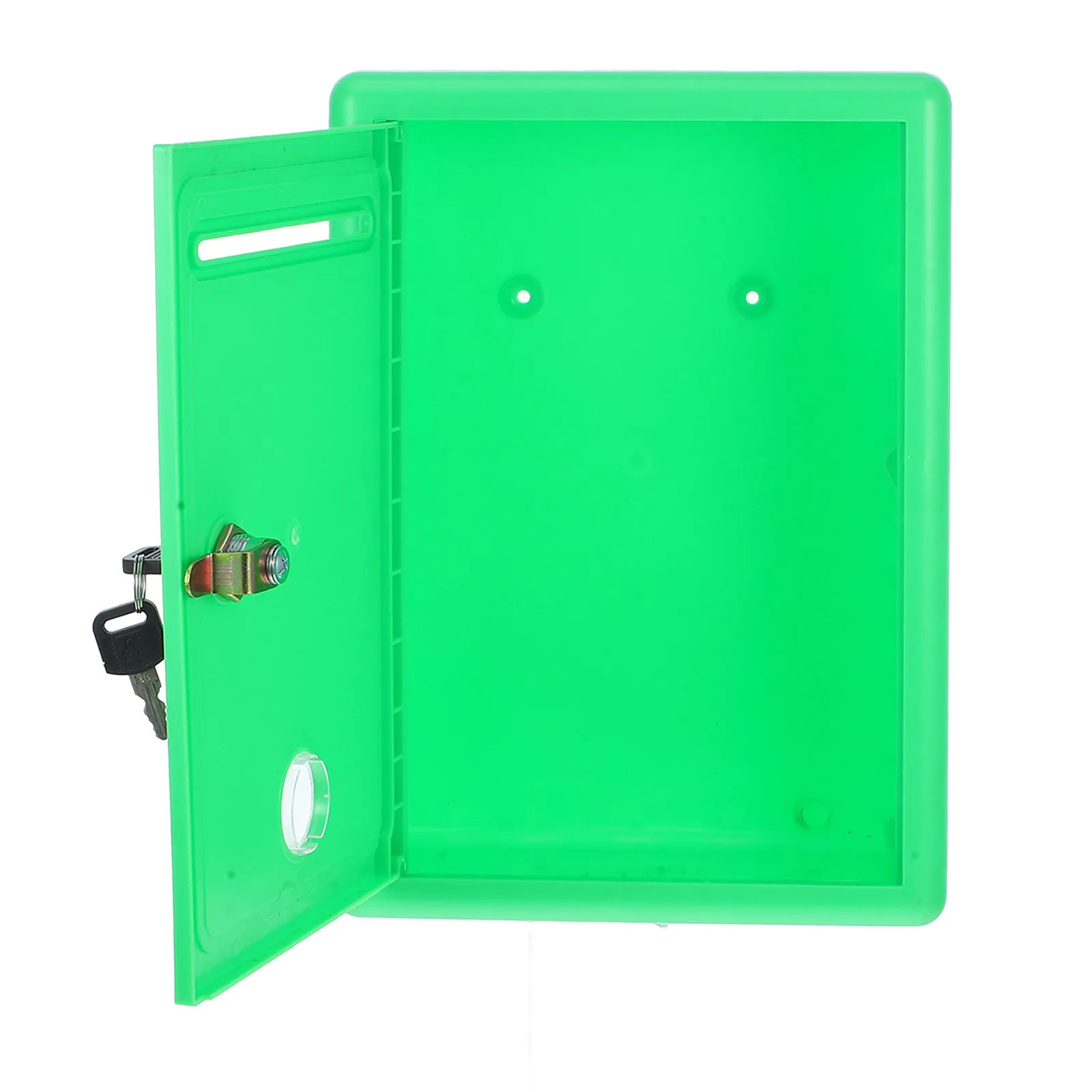 

Suggestion With Slot Wall Mounted Donation Box For Letters Mail Feedback Secure Metal Lock Storage Collection Box