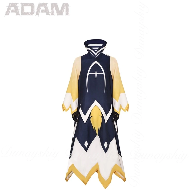 

The Hell Hotel Anime Adam Angel Cosplay With The Long Robe In Blue Or Yellow The Main Villain Cosplay Costume Anime Full Of Suit