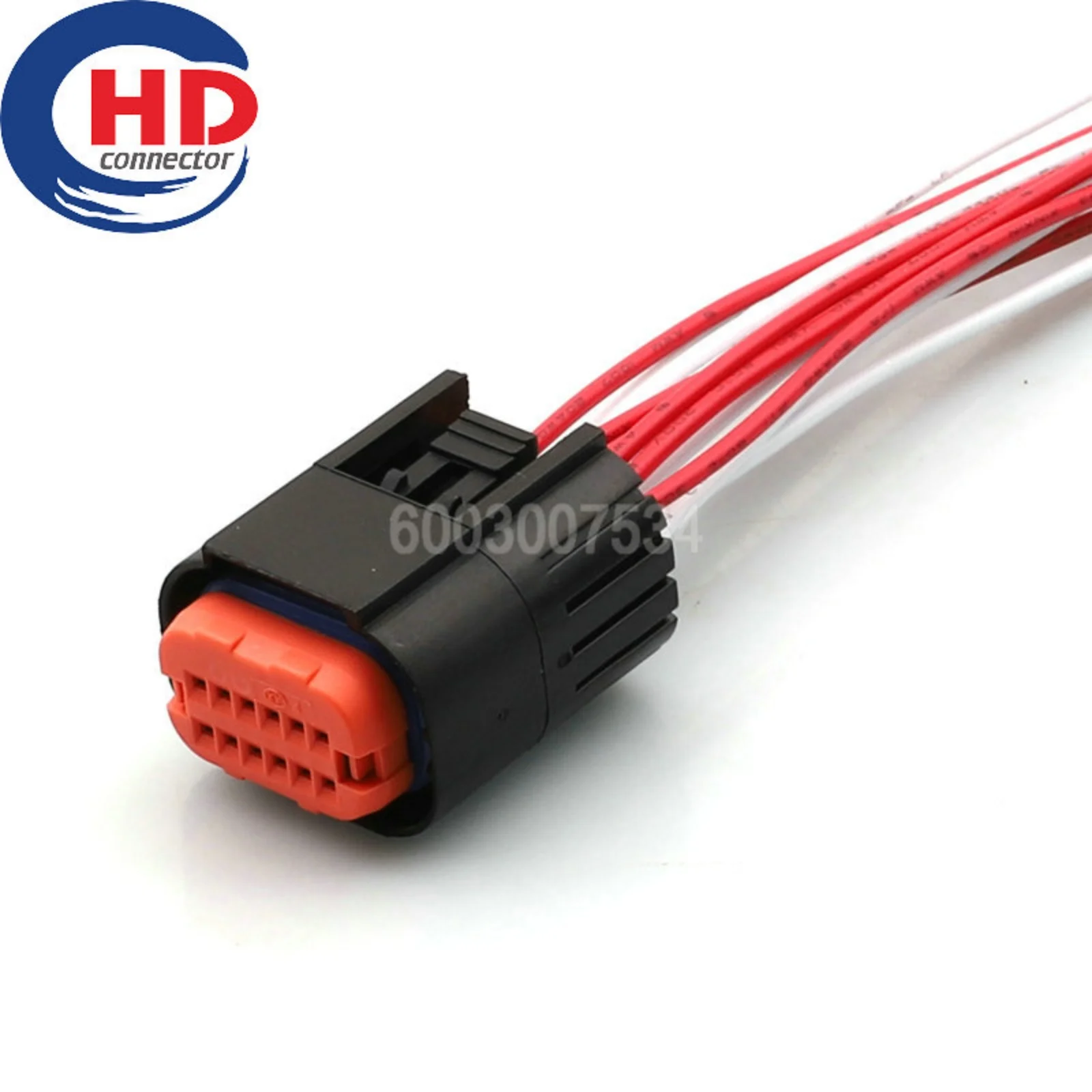 12 PIN MX23A12SF1 Waterproof 1.0mm Series Female Connector Motorcycle Electrical Harnesses Wiring Harness