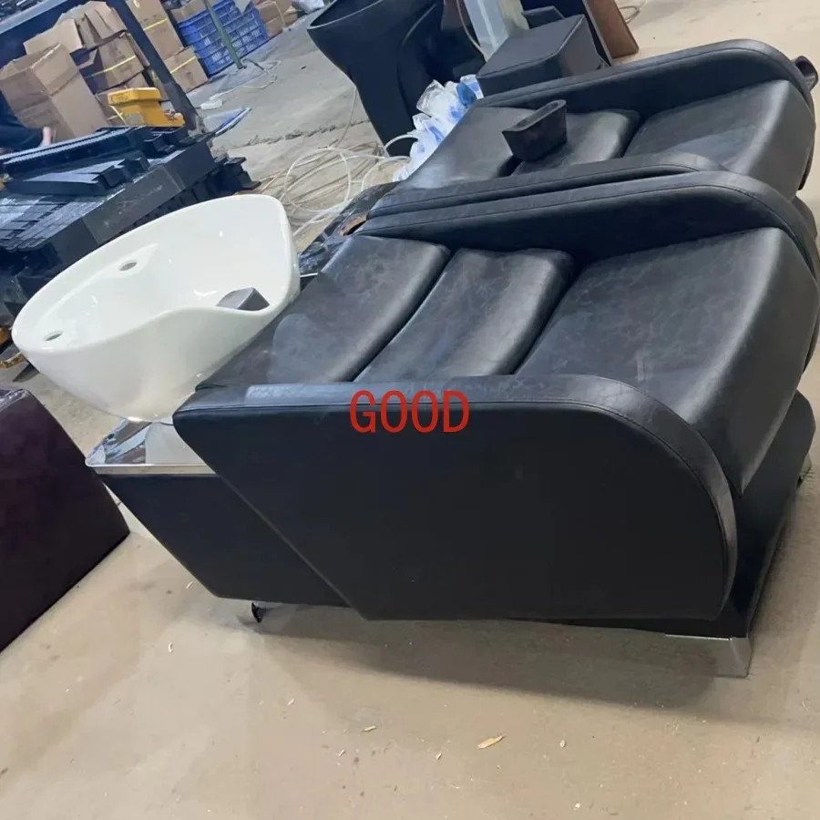 

High-end hairdresser shampoo bed Internet celebrity hairdresser fashion