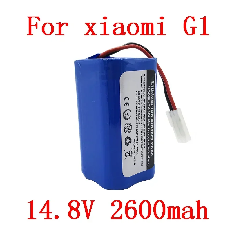 

18650 14.4V 3500mAh Li-ion Batterie Pour Xiaomi G1 MI Robot Aspirateur-Vadrouille Essentiel MJSTG1 Robot Aspirateur Accessoires