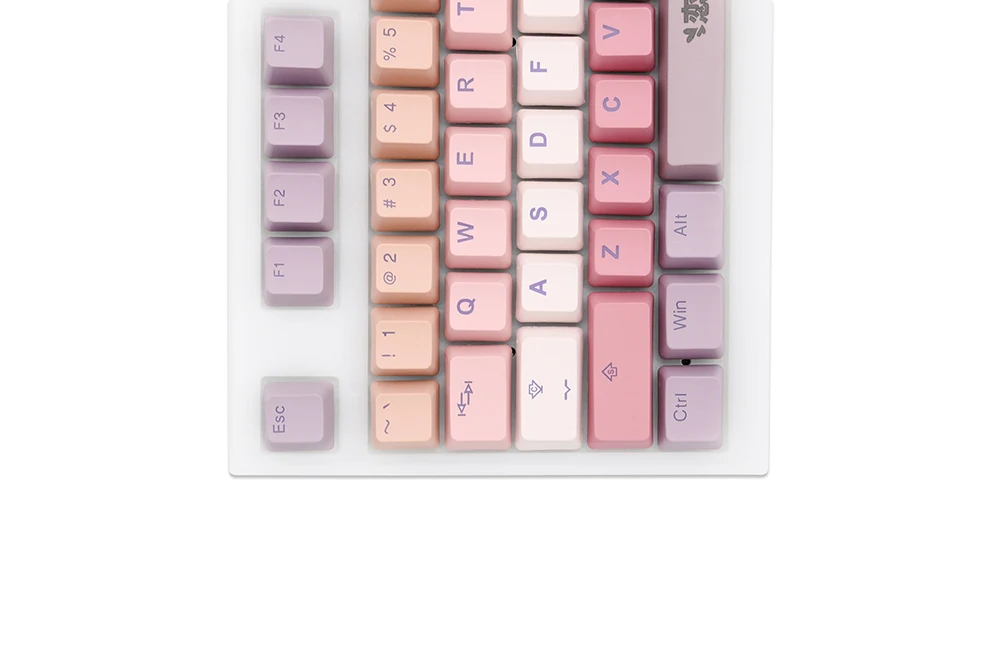 Imagem -05 - Taihao Amor em Paris Pbt Double Shot Keycaps Teclado Mecânico Gaming Faça Você Mesmo Caps Backlit Perfil Oem Luz Através Iso uk