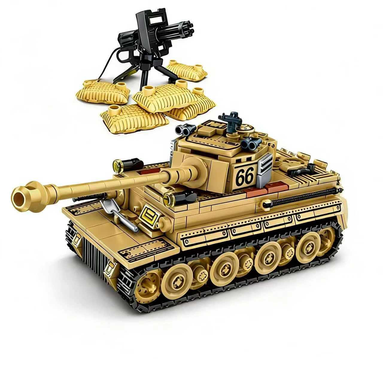 

Конструктор «Тяжелый танк Тигр»: Серия «Вторая мировая война», высокосложная модель, игрушка для мальчиков и детей