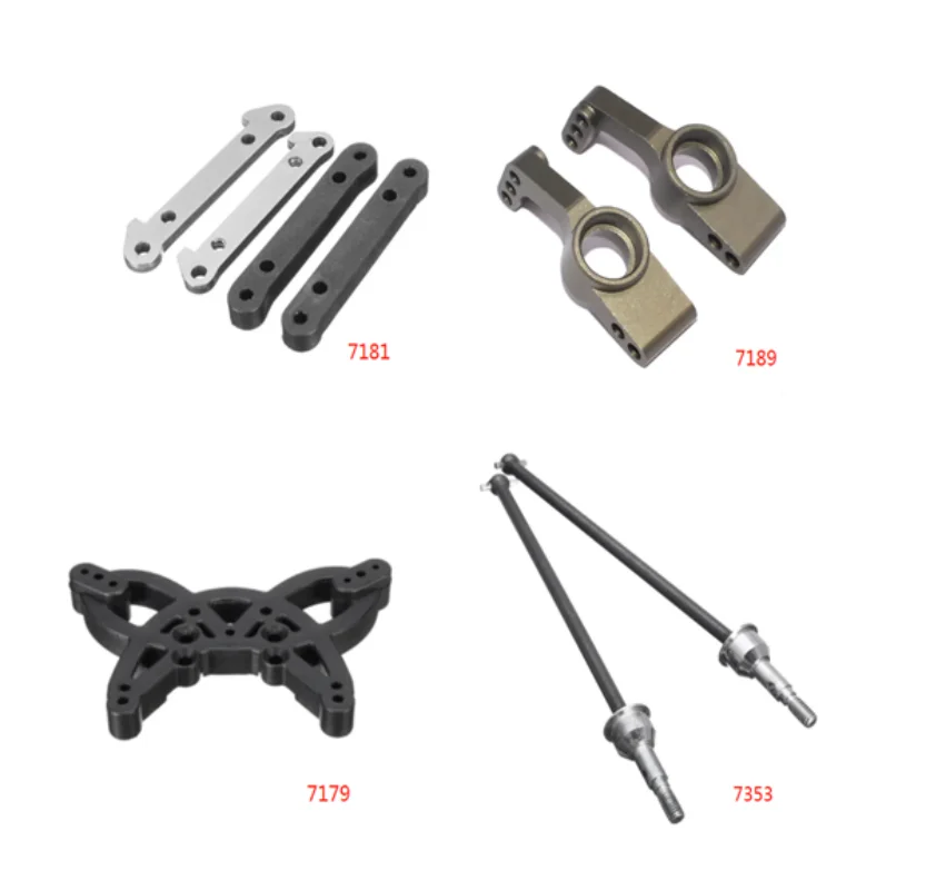 

ZD Racing 1:10 10423-S 10427-S DBX10 Accessories For Vehicles 1/10 Rc Car Parts 7181 7189 7179 7353