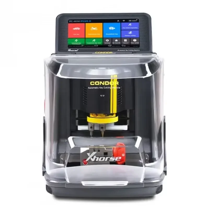 2026 CE Hot Sale Xhorse Condor Xc-Mini Plus II 2nd Generation High Security Automatic Condor Key Cutting Machine Locksmith