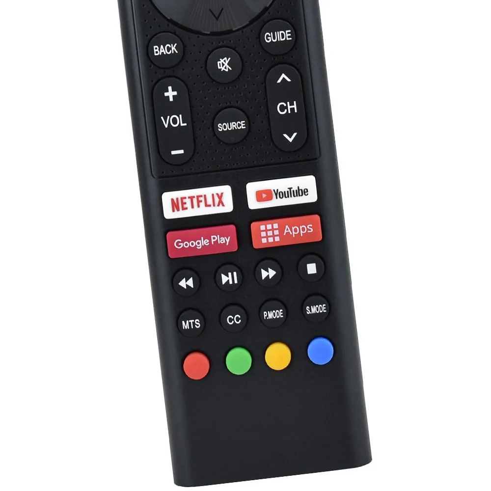 Voice Remote control for Sceptre Android UMC and SRC Series TV KT1946-HG 280401010470 8142026670099K A322BV-SRC A515CV-UMC