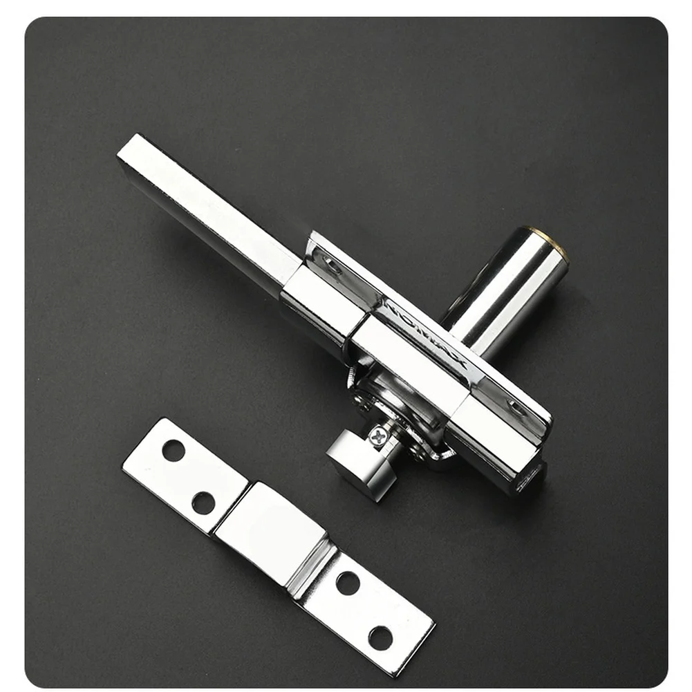 High Security Iron Deadbolt Lock With Mount Capability For Hinged Doors And Compatibility With Standard Door Thickness