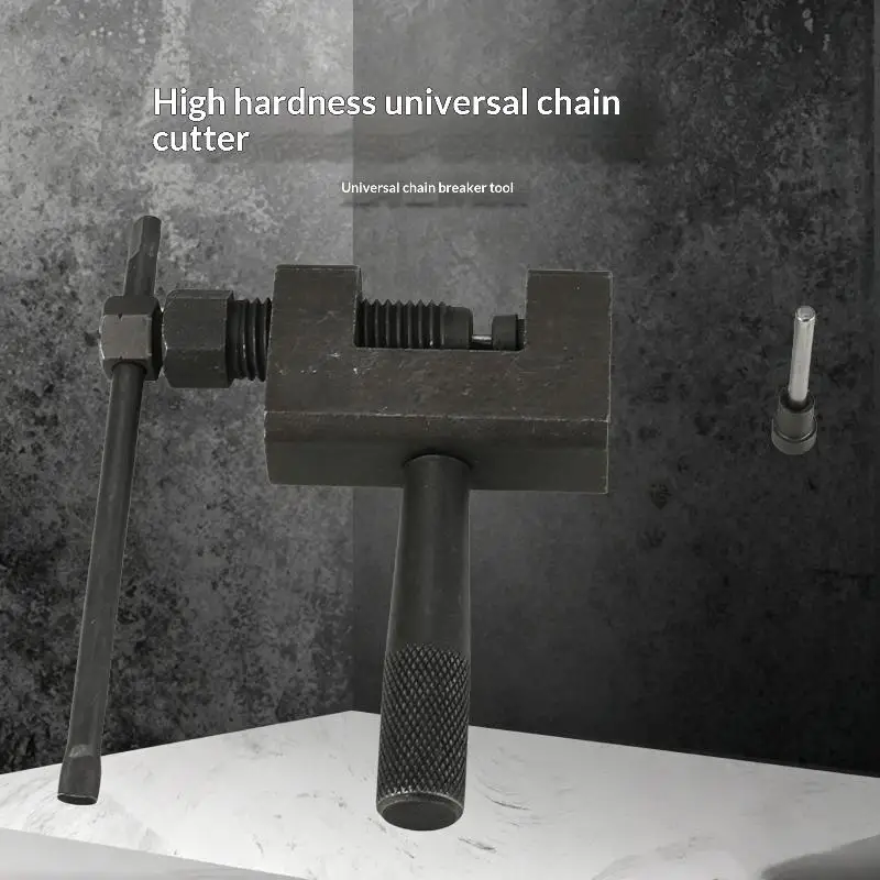 Motorcycle Bike 420/428/530 Chain Breaker Splitter Riveting: 1Set Tool Repair Launches Pin Press Handle
