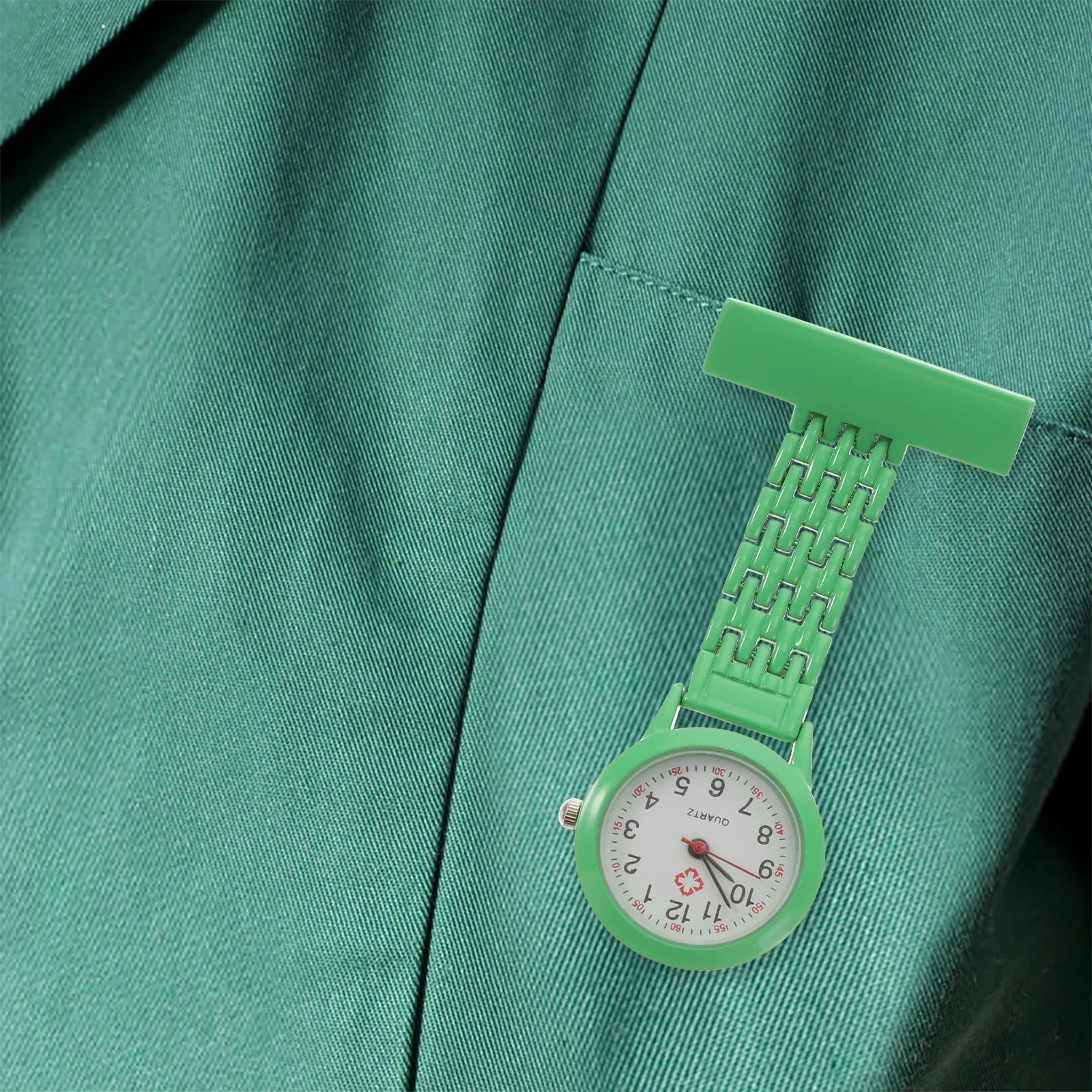 ساعة جيب ممرضة محمولة مصنوعة من مادة سبيكة، ساعة طبية خفيفة الوزن وصغيرة الحجم، سهلة القراءة، قرص مثالي #2