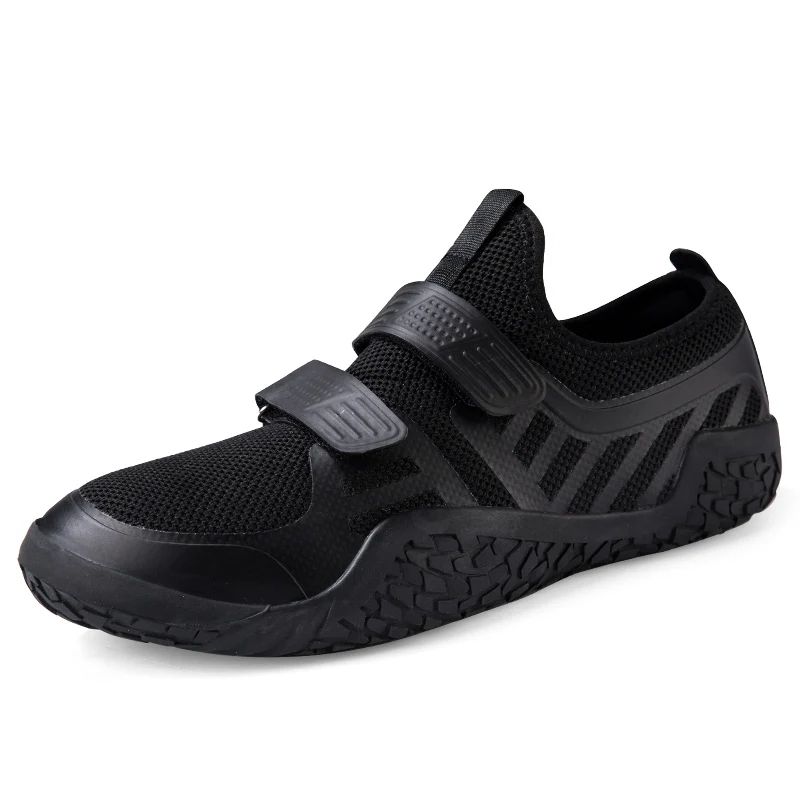 High quality training shoes Men's Anti-Slip mesh squats shoes men's and women's Wear-Resisting elastic weight lifting shoes