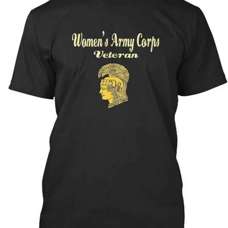 Wac Vet With Pa Womens Army Corps Veteran Premium T Shirt Made in USA S to 5XL