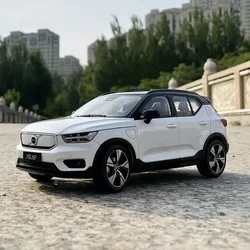 1:18 2022 VOLVO XC40 auto elettrica SUV simulazione pressofuso auto in lega di metallo modello di auto per ragazzi regali collezione scatola originale P53