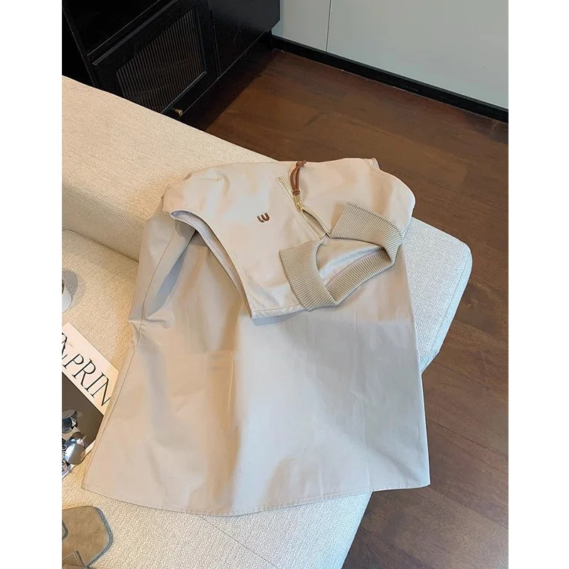 Vestidos coreanos sencillos con cremallera y cuello vuelto sin mangas para mujer, camiseta sin mangas informal con temperamento de verano, vestido por debajo de la rodilla, ropa para mujer