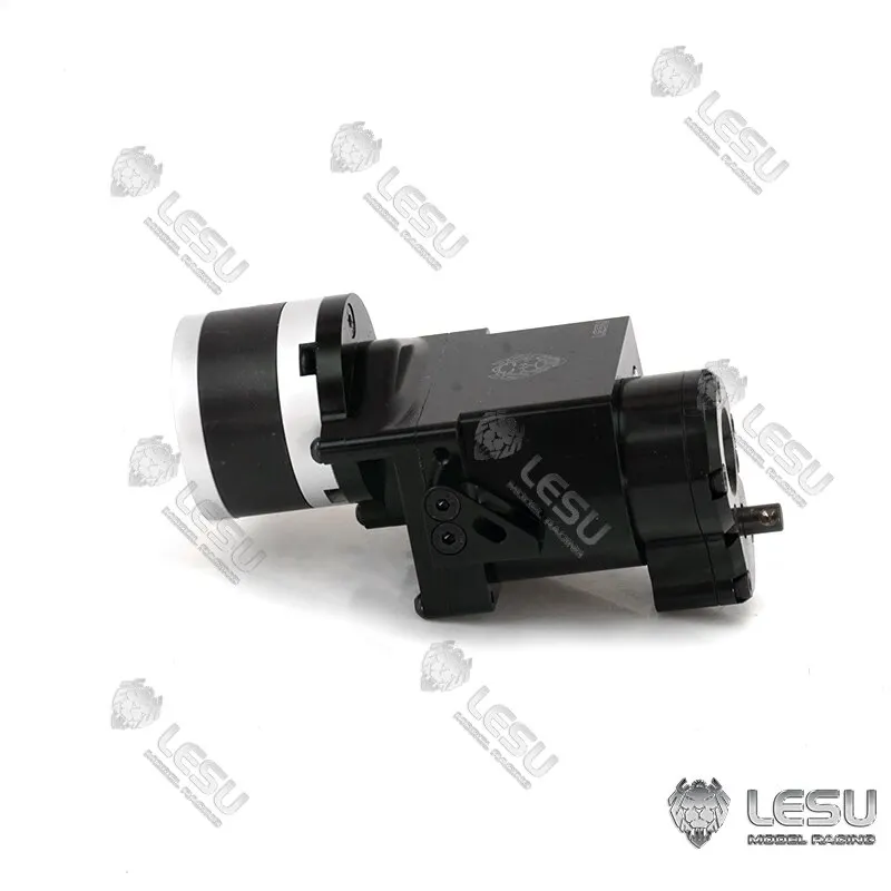 LESU 2Grade Gear Box Transfer Case Transmission With 1/5 Planetary Reducer For Rear Drive RC 1/14 Truck TAMIYAYA Toy TH02234