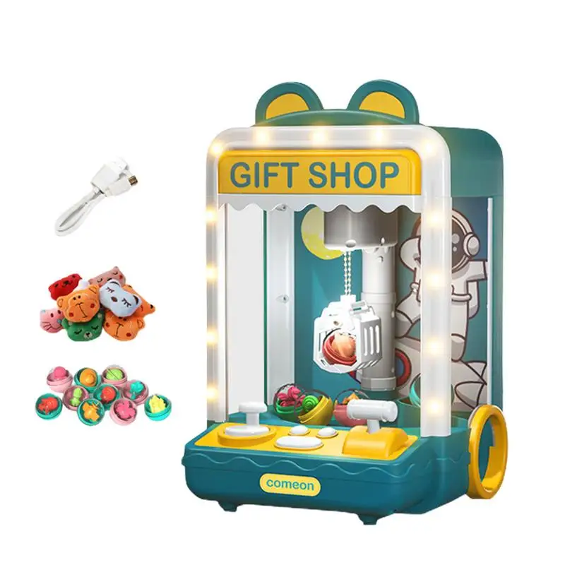 

Claw Machine Indoor Toy Doll Grabber Claw Game Machine Prizes Dispenser Multifunctional Electronic Claw Game Prizes Refill