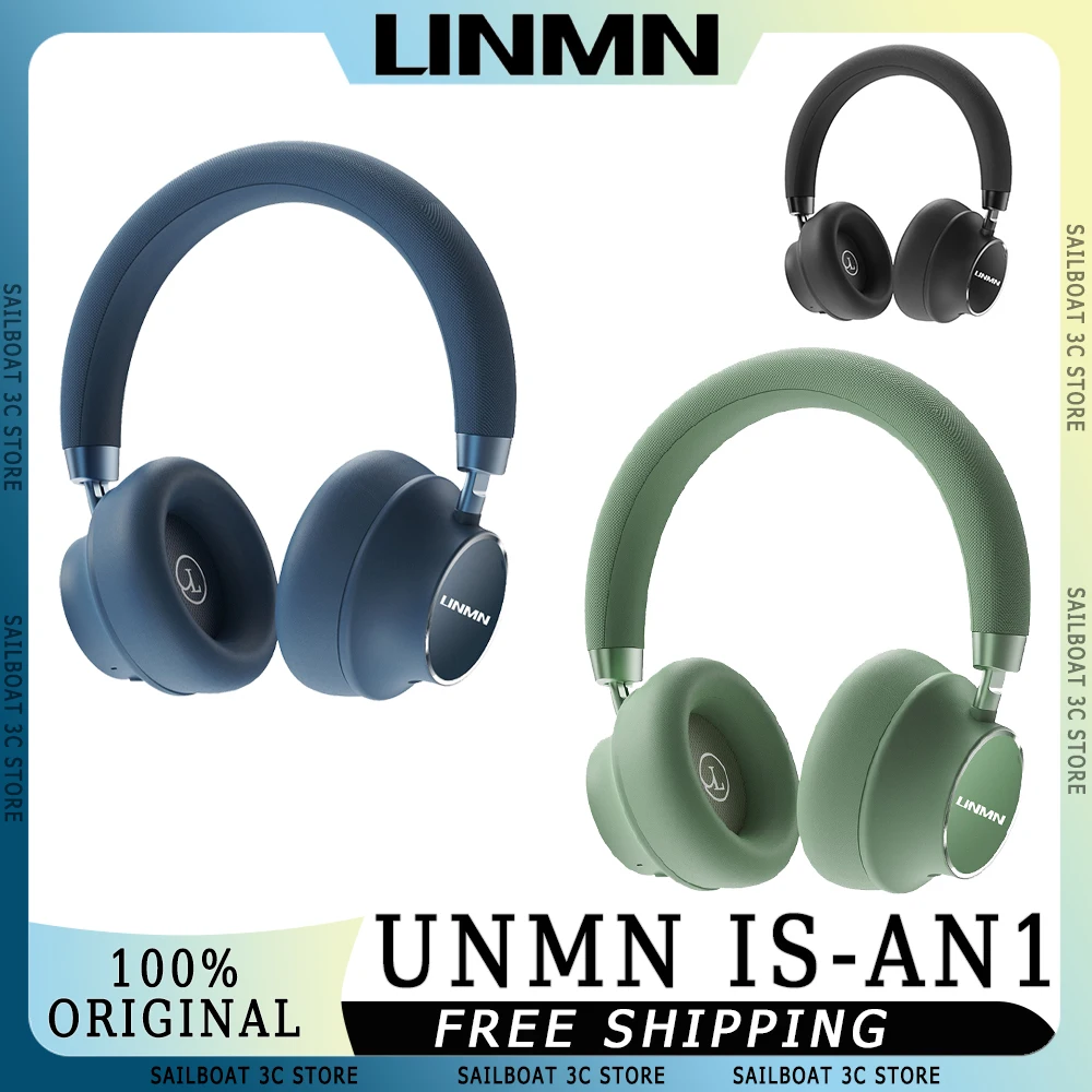 

UNMN AN1 Wireless Headphone Active Noise Reduction Hi-Fi Long Battery Life Low Latency Ergonomics Comfort Custom Gaming Headset