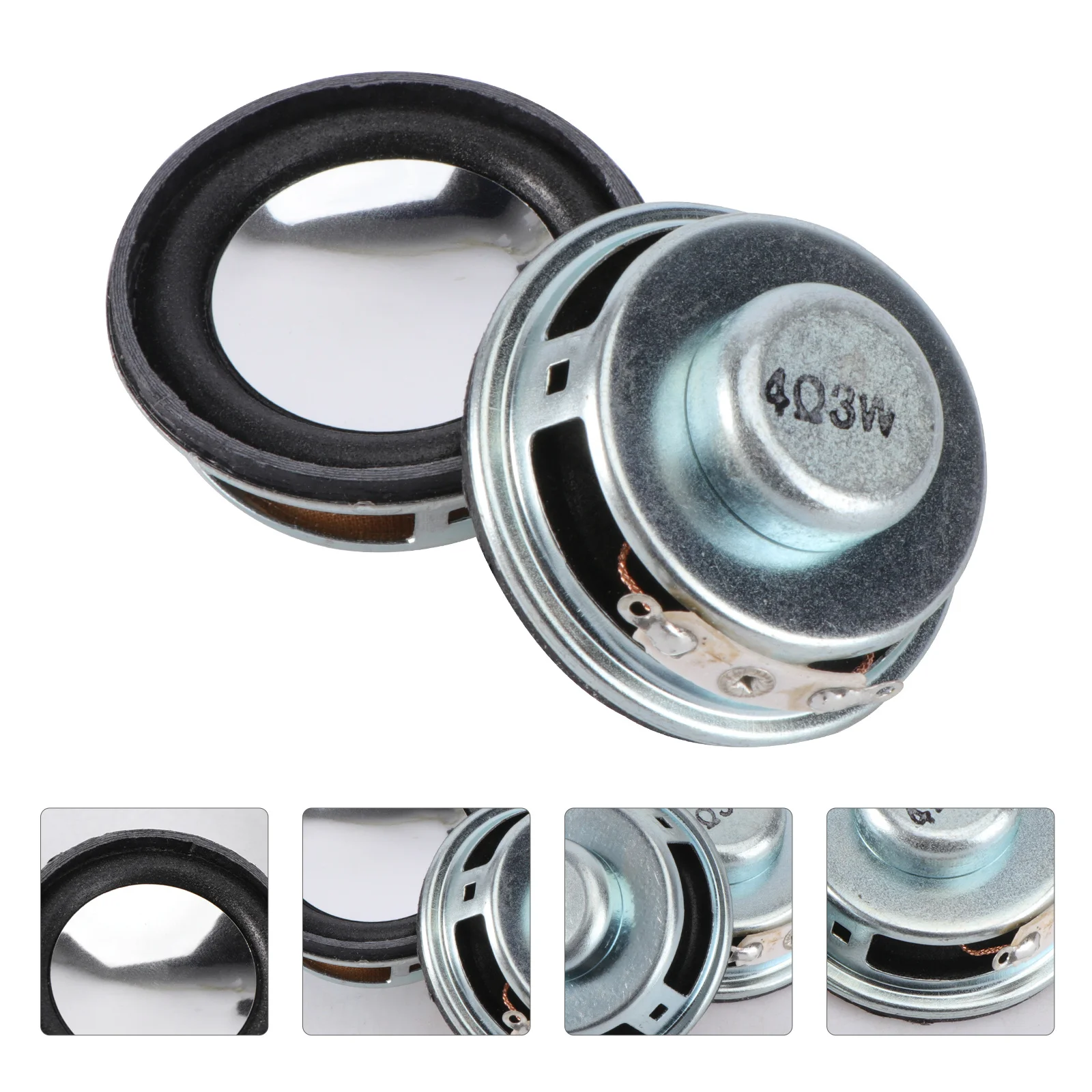2 szt. Głośnik audio 3W 4Ohm Mini Głośnik Wodoodporny Do Łazienki Sauny Na Zewnątrz Przenośny Mały Głośnik