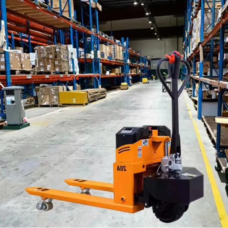 Veículo de transporte de carga para serviço pesado de caminhão de paletes elétrico off-road de 2 toneladas para terrenos ásperos e quedas, nova condição