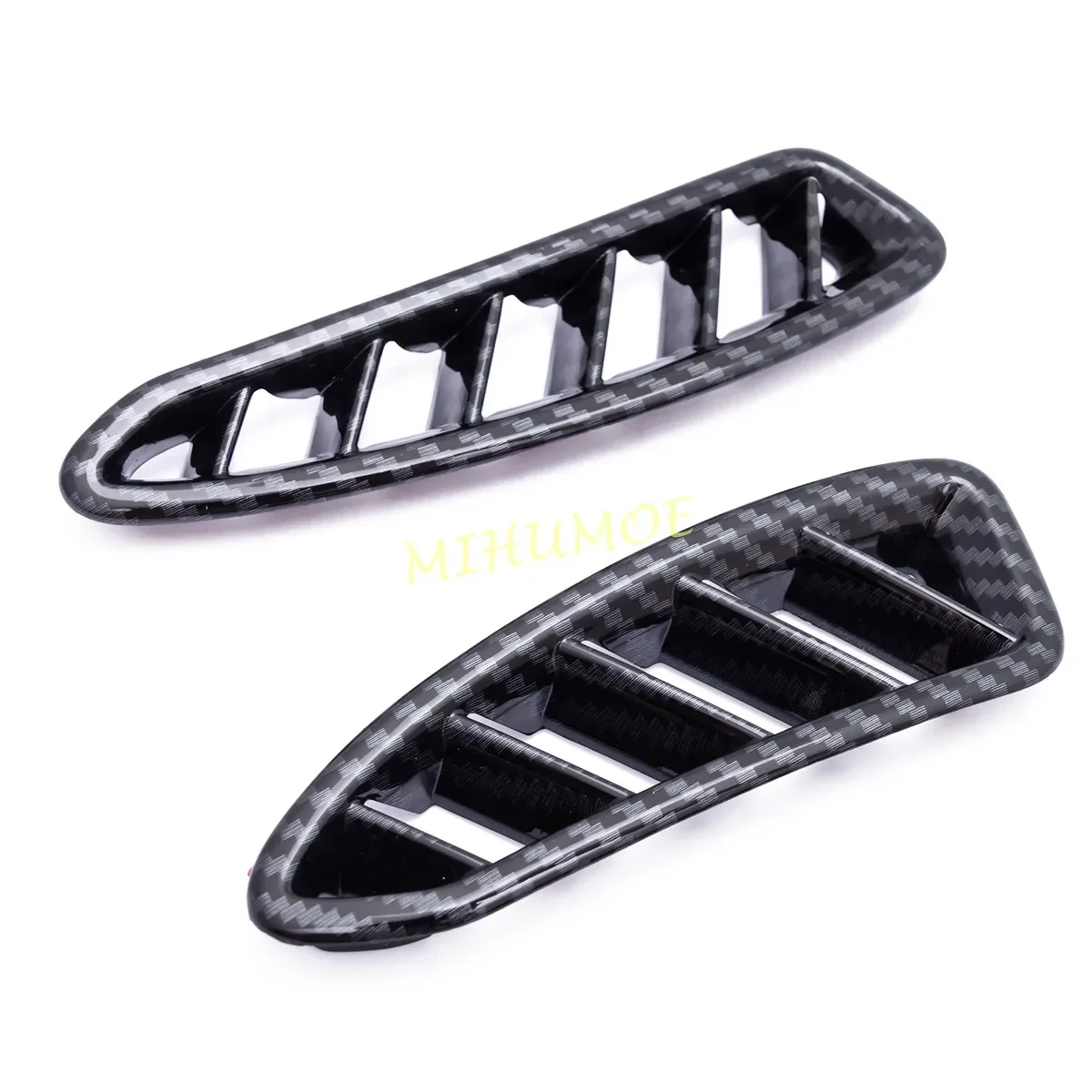 Carbon Fiber Interior Center Console Dashboard Air Vent Cover Trims For Hyundai Sonata 2020 2021 2022 2023