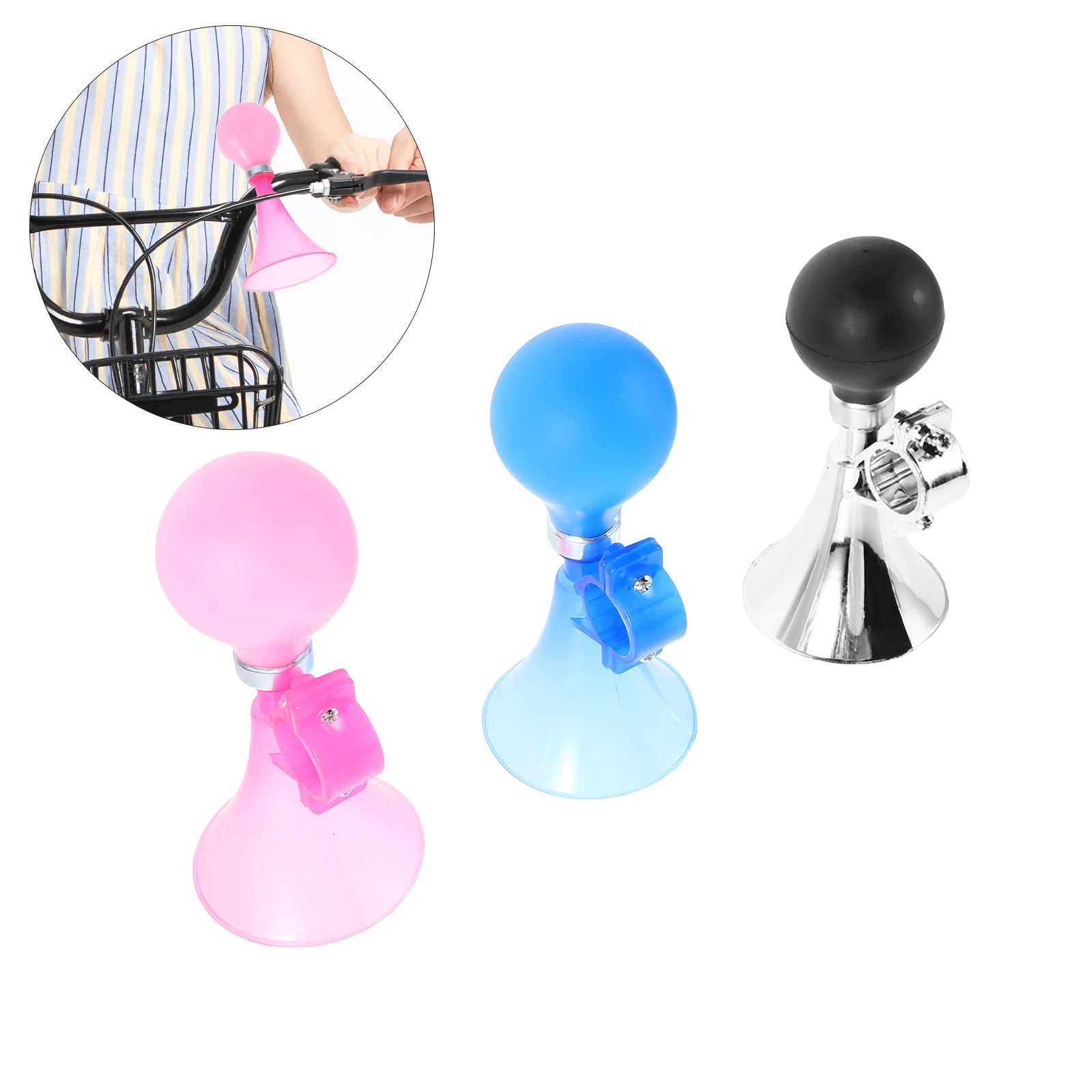 

6Pcs Kids Bike Bell Loud Horn Realistic Sound Children Cycling Accessories Toddler Horn Tricycle Horn