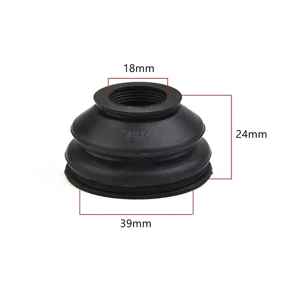 1/2/4pcs Ball Joint Boot Suspension Steering Dust Cover Track Tie Linkage Rubber Dust Boot Covers Track Rod End Replacement Kit