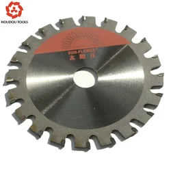 En venta de 1 disco de corte de hoja de sierra TCT de grado profesional de 110/136mm para corte de perfil de cobre, aluminio, hierro y acero