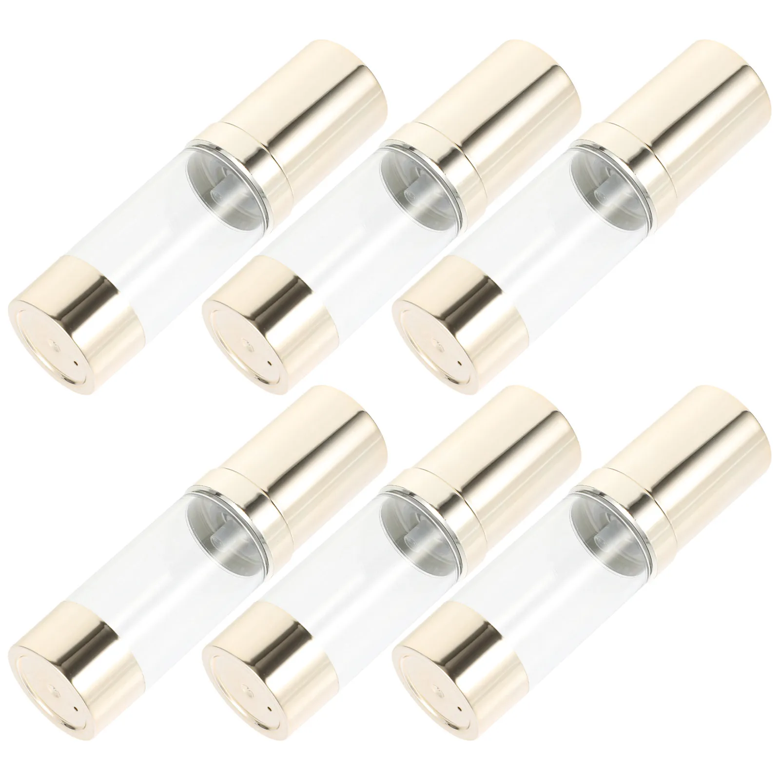 

Набор из 6 многоразовых герметичных портативных флаконов-диспенсеров с помпой для путешествий: для ухода за кожей, снятия макияжа, лосьонов и шампуней