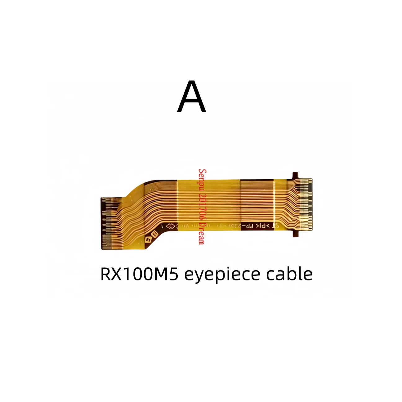 For Sony DSC-RX100M5 RX100M6 RX100M7 Cyber-shot Camera Viewfinder Eyepiece To Flash Board Flex Ribbon Cable, EVF Eyepiece Connec