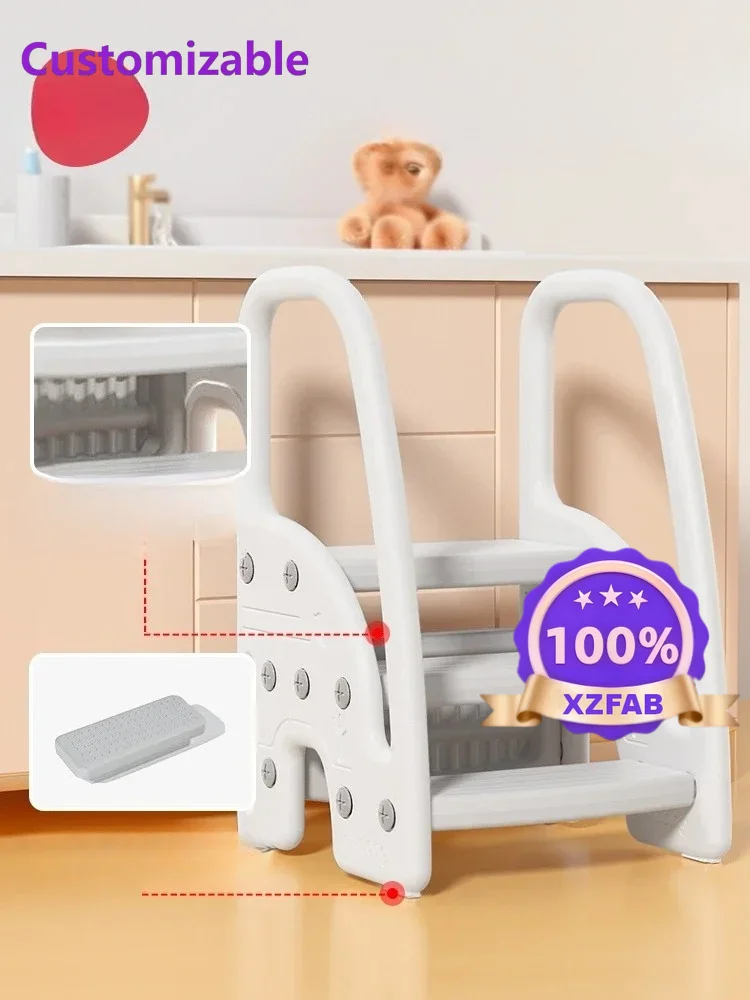 Factory Direct 2026 Postmodern Step Stool, Children's Footrest, Infant And Toddler Washing Stairs, Washing Table, Step Stool