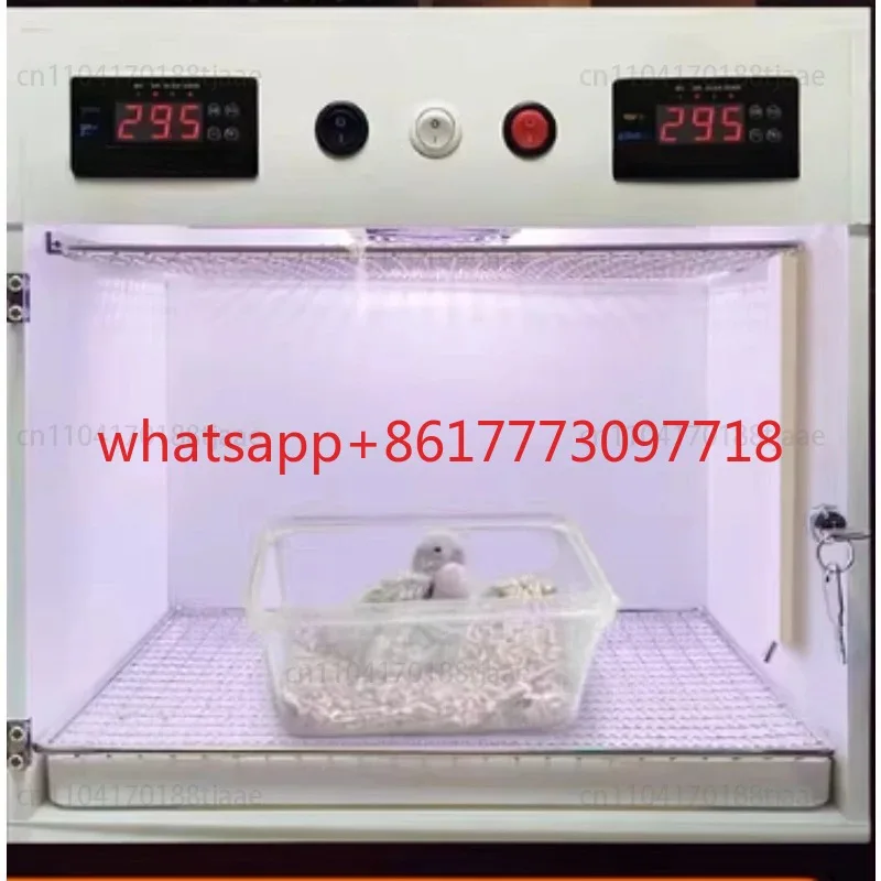 Chick Guardian Barn Juvenile Bird PVC Warming Box Dual Temperature Control Pet Air Warmer Parrot Thermostat