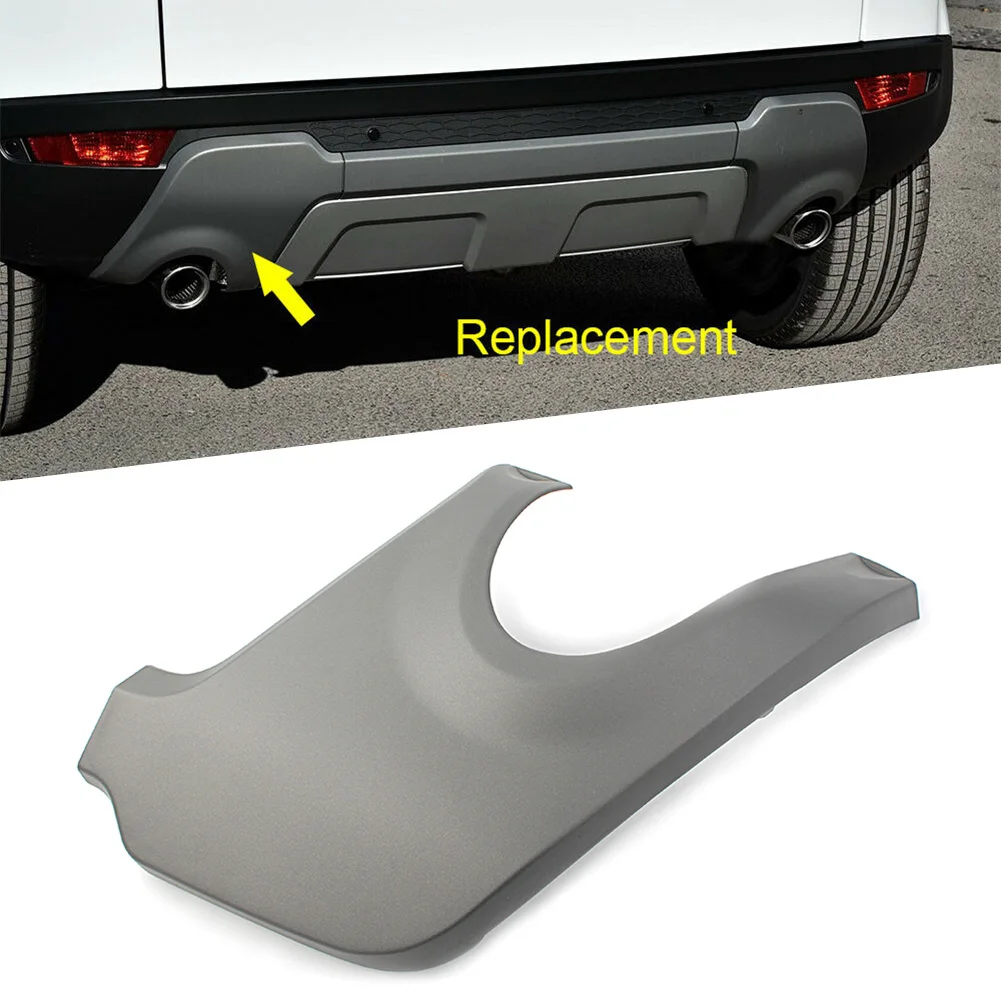 Car Left Rear Exhaust Pipe Towing Hook Cover Trim ABS For Range Rover Evoque 2012 2013 2014 2015 2016 2017 2018