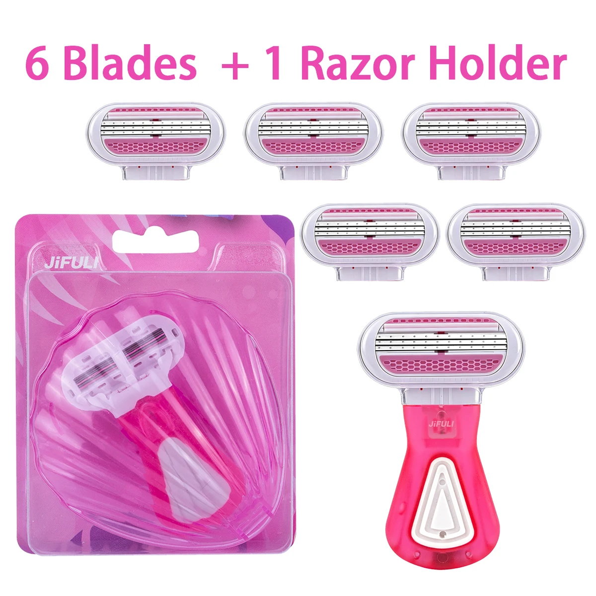 Women  MIni Razor For Shaving Body Hair Replacement Blade Refills Ladies Razor Bikini