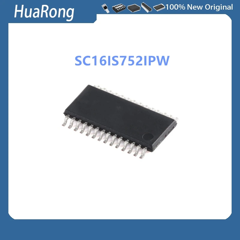 10Pcs/Lot  SC16IS752IPW SC16IS752 TSSOP28