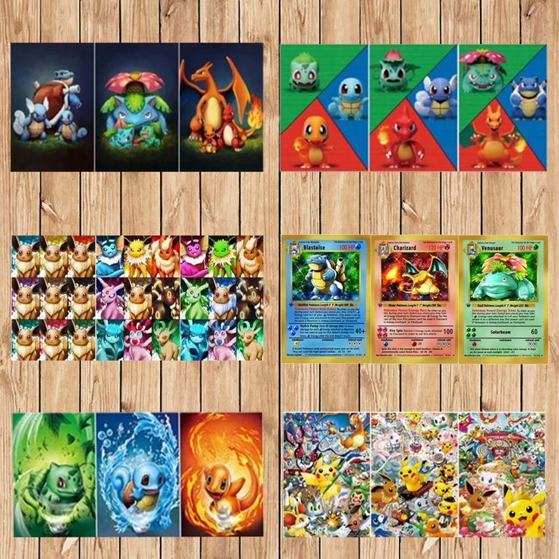 lenticular pokemon card poster 3D Triple Transition [Base Set Starters] Print Pokemon Chilling Reign Calyrex VMAX 3D Lenticular Promo Sign Poster 24x17 Great for wall art or promotion Lenticular Pokemon Vulpix V/ Lugia