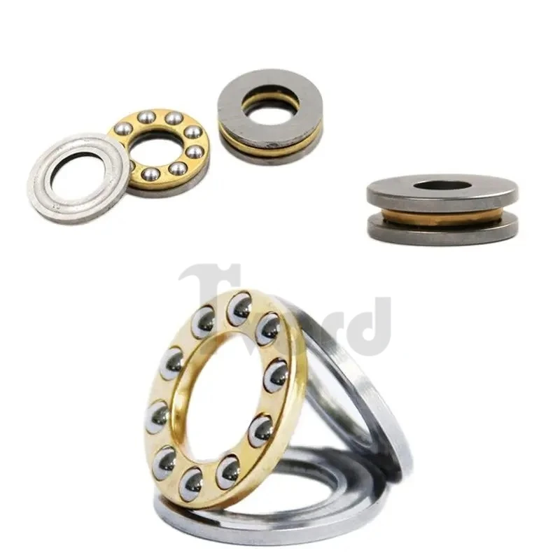 4Pcs/Lot Mini Thrust Ball Bearing 3D Printer F3-8M F5-10M F8-22M F8-19M F8-16M F9-20M F10-18M Miniature Axial Ball Bearings