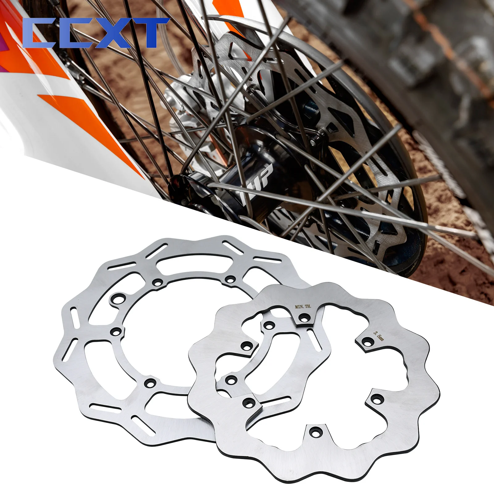 

Motorcycle 260MM 220MM Front Rear Brake Disc Brake Rotor Disk For KTM SX SXF XC XCF XCW EXC EXCF For Husqvarna FE TE FC TC TX FX