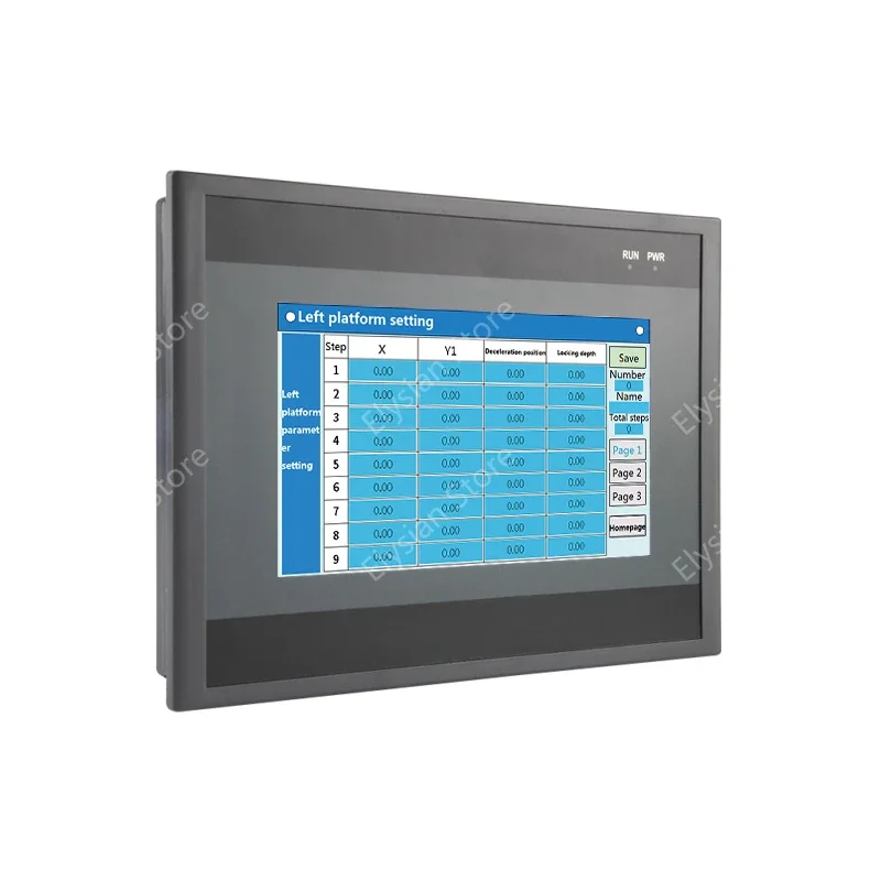 

Интегрированный контроллер ПЛК HMI с высоким разрешением 7 дюймов с цифровым ввода/вывода аналогового ввода/вывода