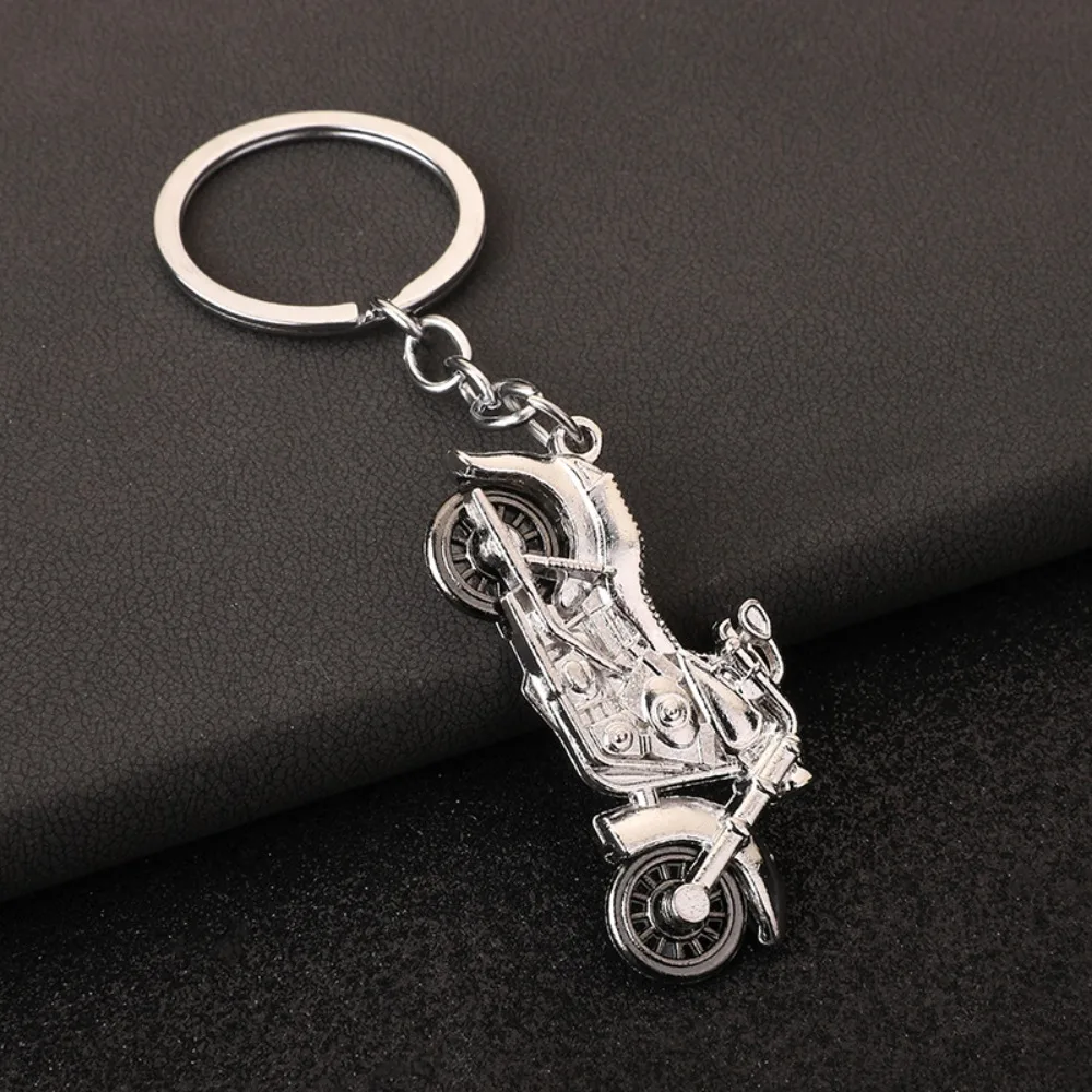 

Simulation Motorcycle Mini Motorcycle Model Keyring Zinc Alloy Motorcycle Cute Simulation Car Keychain Mini Cute