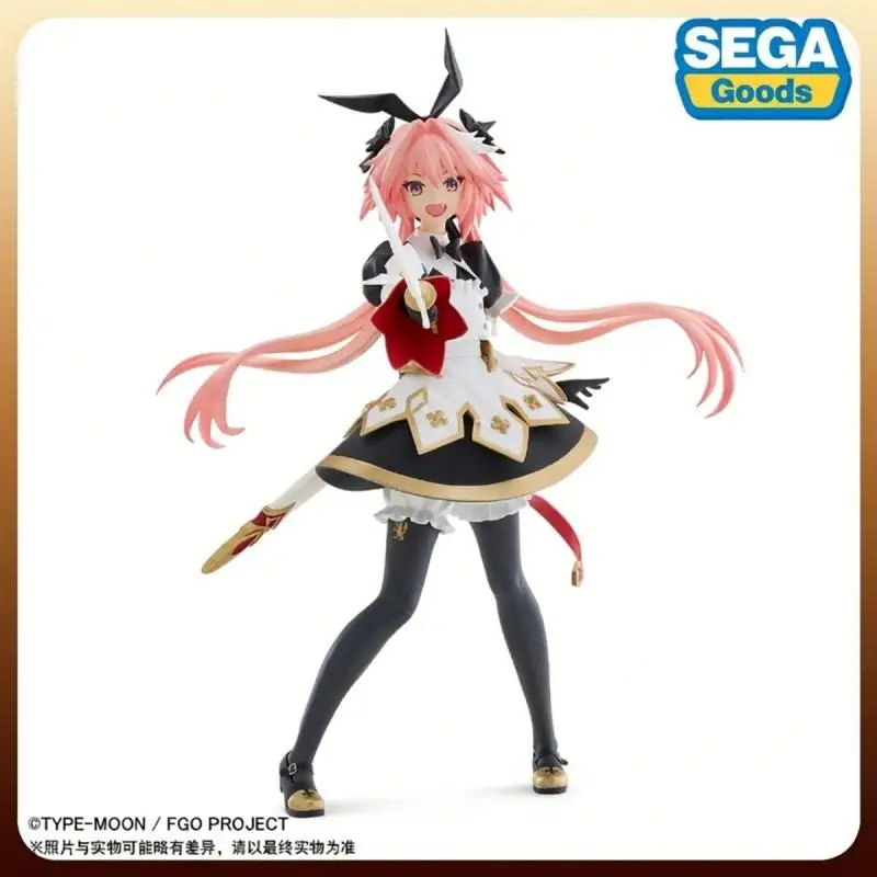 Genuine SEGA Fate/Grand Order FIGURIZM Astolfo Figure Model Anime Collector Figurine Toys Cartoon Desktop Ornament Gift
