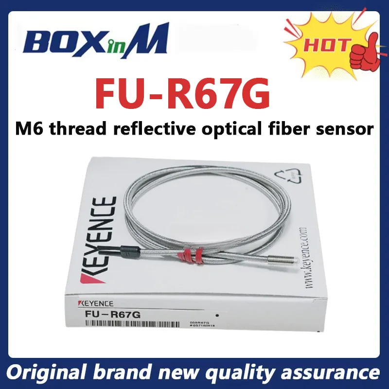 

100% KEYENCE New original FU-R67G M6 reflective visual fiber optic sensor