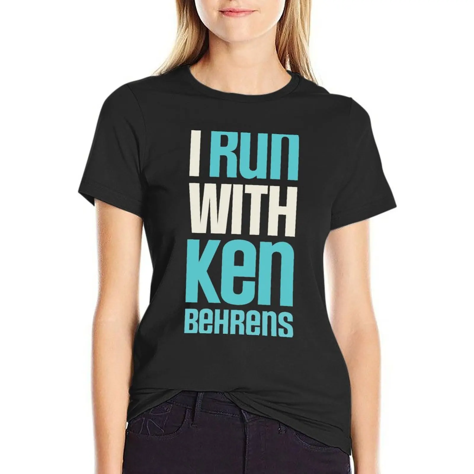 I run with Ken Behrens - Dark рубашка