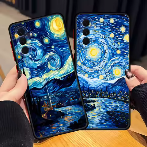Van Gogh Case for Samsung Galaxy A25 A26 A52 A56 A35 A36 A24 A54 A73 A34 A22 A53 A21s Back Phone Cover