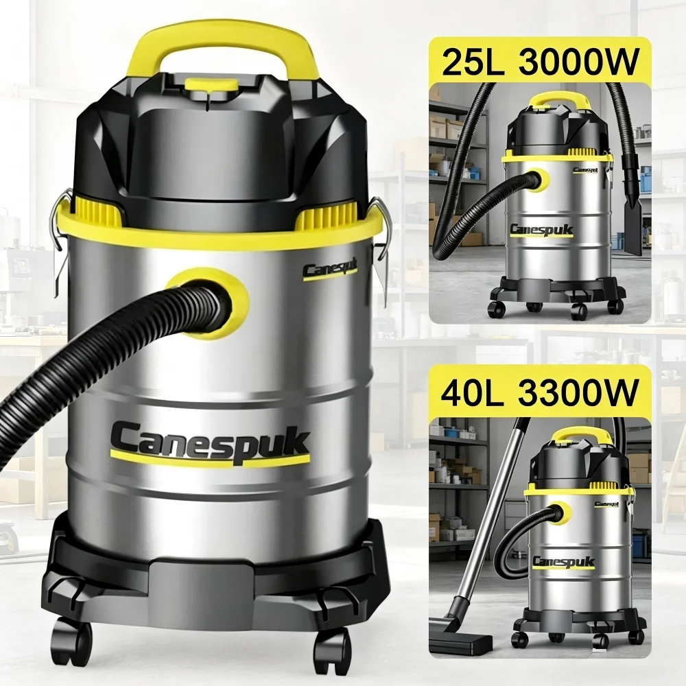 

25L/40L Wet And Dry Blowing 3 in 1 Vacuum Cleaner High Power Car Wash Shop Hotel Household Commercial Industrial Vacuum Cleaner