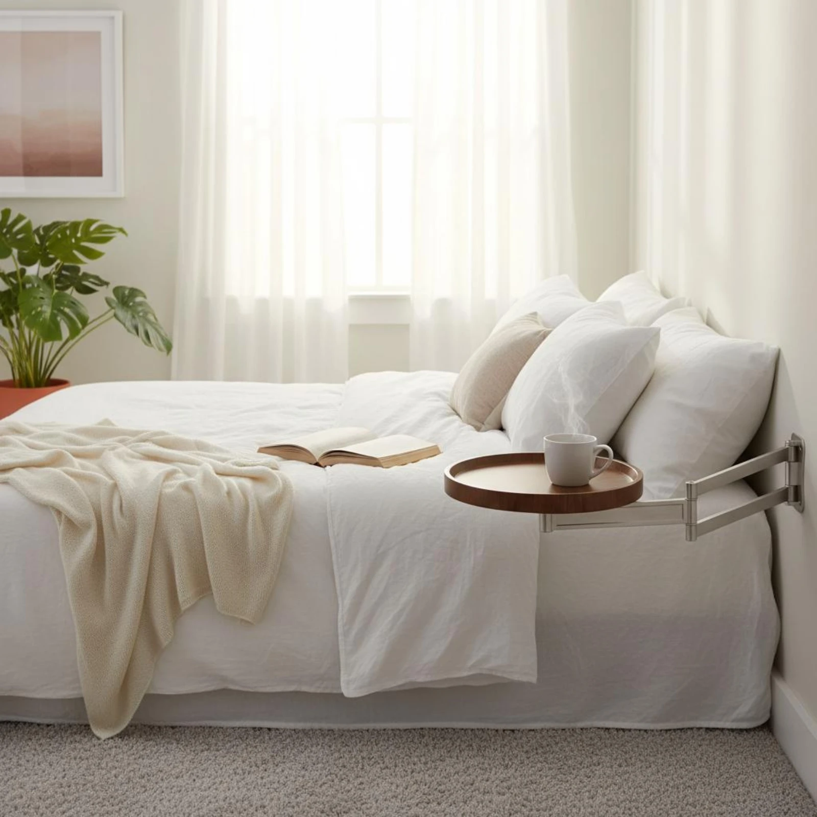 Folding Wall Table Foldable Space-Saving Furniture for Small Room