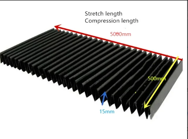 TOCK Dust Cover 2pcs as Drawing Dust‑proof for linear guide