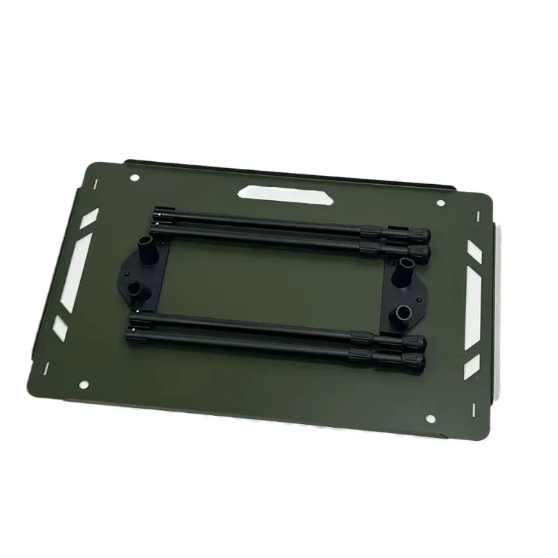 Outdoor camping folding table, ultra-light hiking and riding tactical table